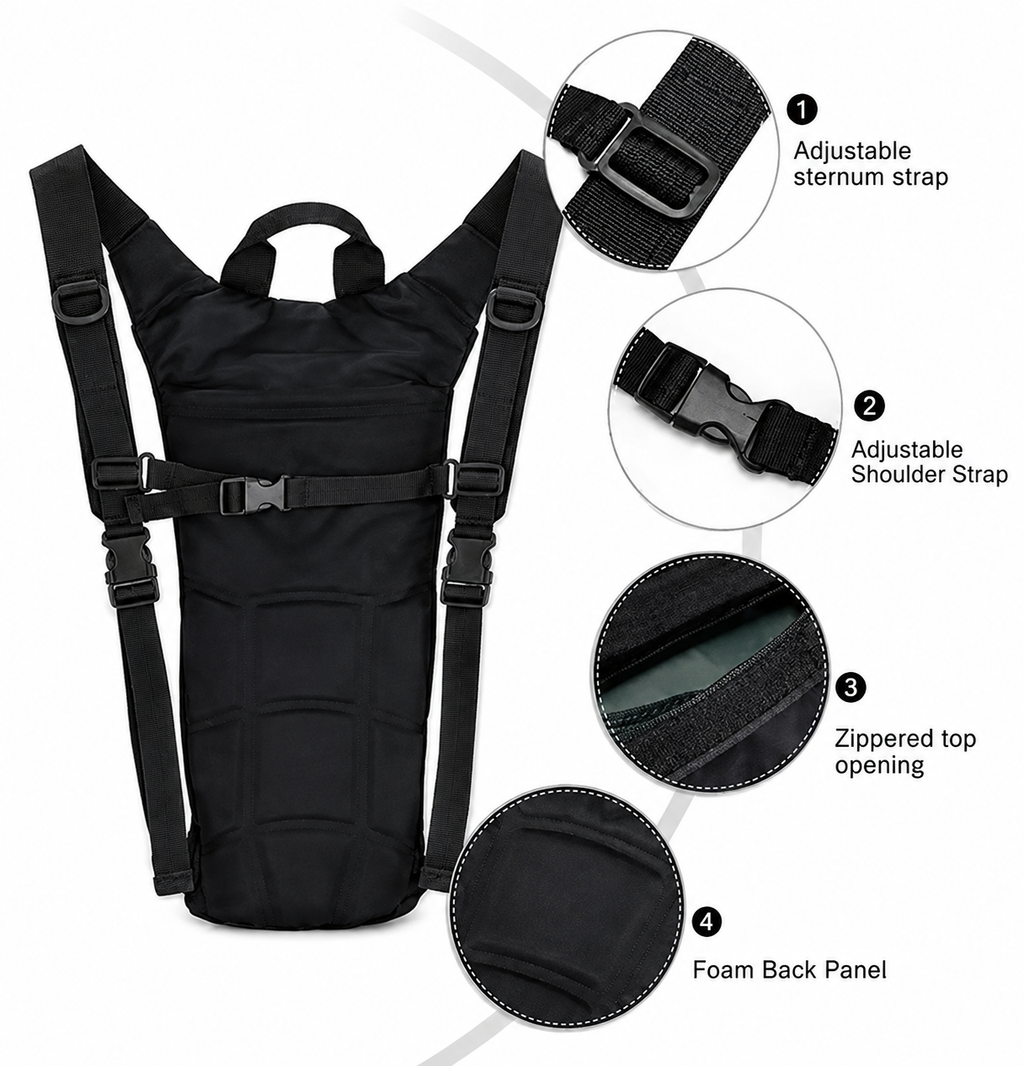 Mochila Terra Hidratación Bolsa 3 Litros